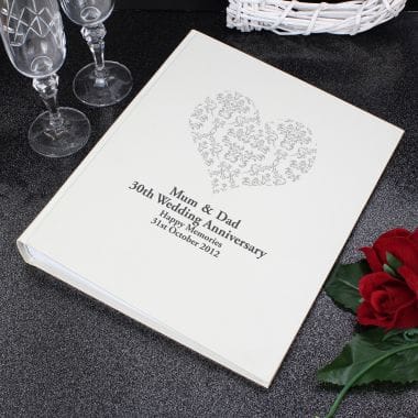 golden wedding anniversary photo album find me a gift wedding anniversary photo album